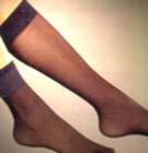 Nylon Kniestr&uuml;mpfe